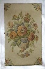 🟡 ANTICO ARAZZO - CESTO CON FIORI -   EPOCA  900 - M1036-