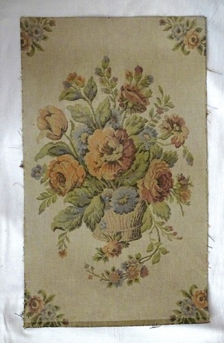 Antico arazzo cesto con - arazzo,