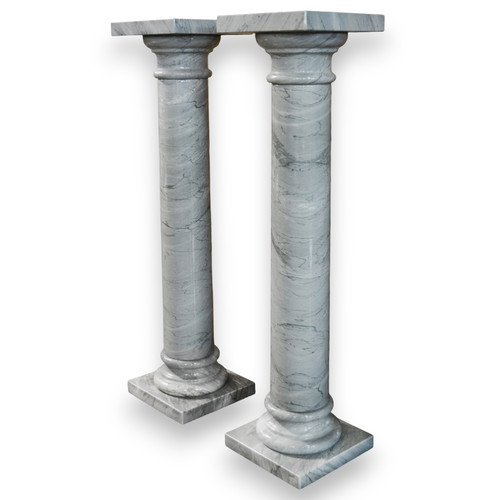 Coppia colonne marmo - coppia,