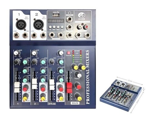 Mixer audio canali - audio, 4