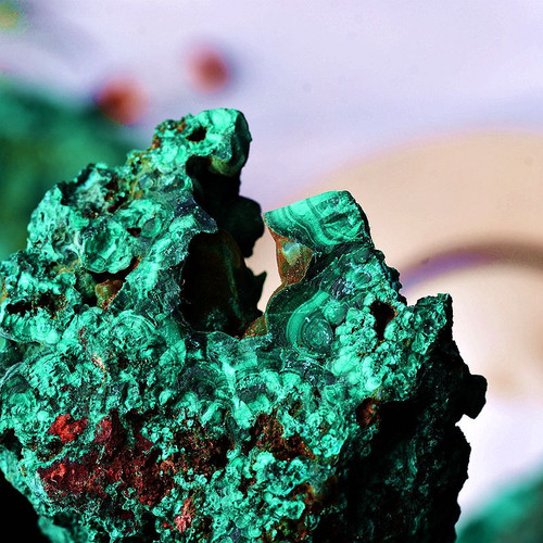 Malachite verde naturale 1pz - malachite,