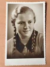 Cartolina postale foto ragazza