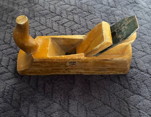 Vecchia pialla mano legno - pialla, a