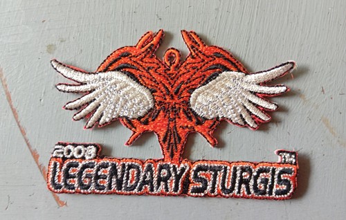 Patch ecusson tissus moto - tissus,
