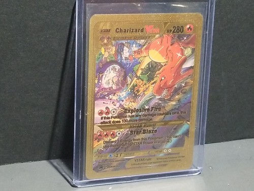 Carta pokemon charizard vstar - carta,