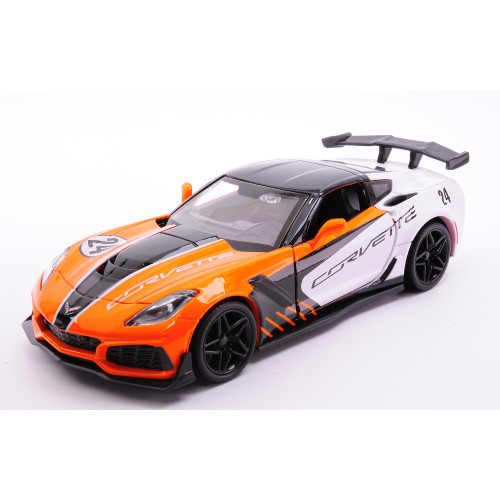 Corvette zrt 2019 white orange - corvette,