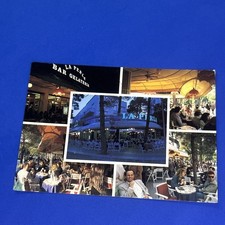 LA PERLA BAR GELATERIA ROTONDA 1 MAGGIO CARTOLINA VINTAGE