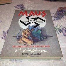 FUMETTO RARISSIMO MAUS RIZZOLI PRIMA EDIZIONE MILANO LIBRI MARZO 1989