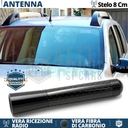 Antenna corta 8cm fibra - 8cm,