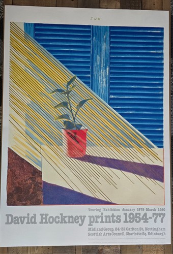 David hockney poster mostra - poster,