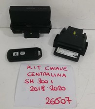 KIT CHIAVE CENTRALINA ECU CDI HONDA SH 300 I ABS 2018 2020 GANCETTO ROTTO!VEDI?
