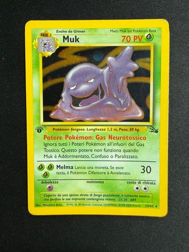 Pokemon muk fossil - 13/62,