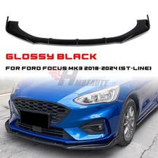 SPOILER PER Ford Focus Ⅲ ST-Line 2018-24 LAMA SOTTO PARAURTI ANTERIORE SPLITTER