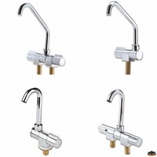 RUBINETTI ABBATTIBILI - BARCA - CAMPER - RUBINETTO CON O SENZA MISCELATORE 