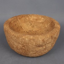 Mortaio In Pietra Leccese Vaso Ciotola Centrotavola Soprammobile Vintage XX Sec.