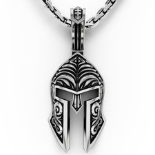 Ciondolo elmo romano