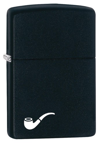 Accendino zippo nero color - accendino,