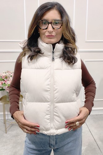 Gilet piumino donna imbottito - gilet,