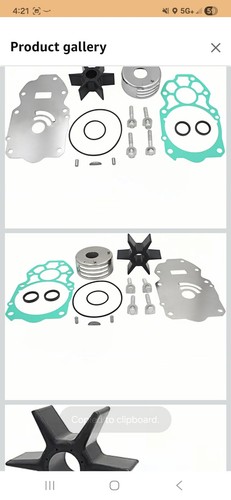 Kit riparazione girante pompa - kit,