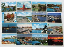 SVEZIA cartoline lotto 16 x