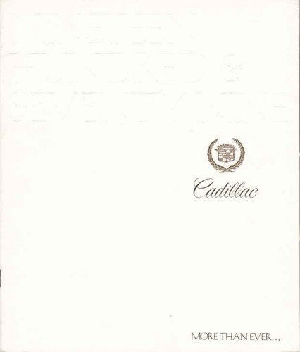 Catalogue brochure cadillac - catalogue,
