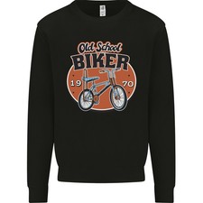 Felpa Da Uomo Old School Biker