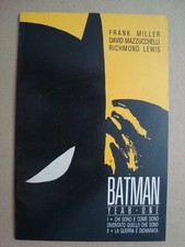 batman year.one (f.miller) supplemento corto maltese n°3 ed.rizzoli 1990