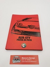 Porta Documenti Alfa Romeo GTV prova in pista
