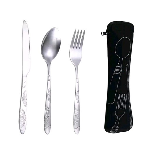 Set posate viaggio con - set,