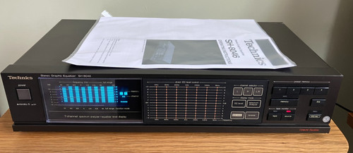 Technics 8046 equalizzatore - sh-8046,