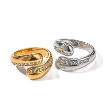 Anello donna acciaio - donna, inox