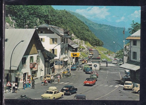 Cartolina passo monte croce - passo,