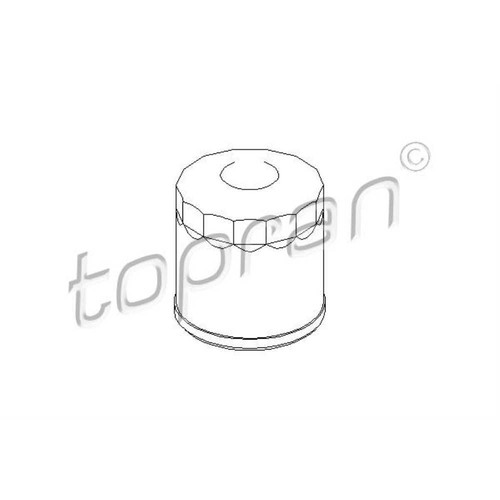 Filtro olio topran - olio, a