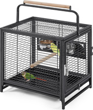 Gabbia per Uccelli Pappagallini Piccoli Inseparabili Calopsite con Maniglia in F