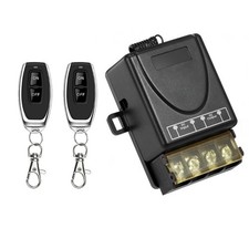 1 PC 1Ch Ricevitore Relè con 2PCS 433MHz Mini Interruttore Telecomando Wireless