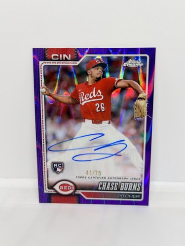Chase burns rookie 2026 - burns,