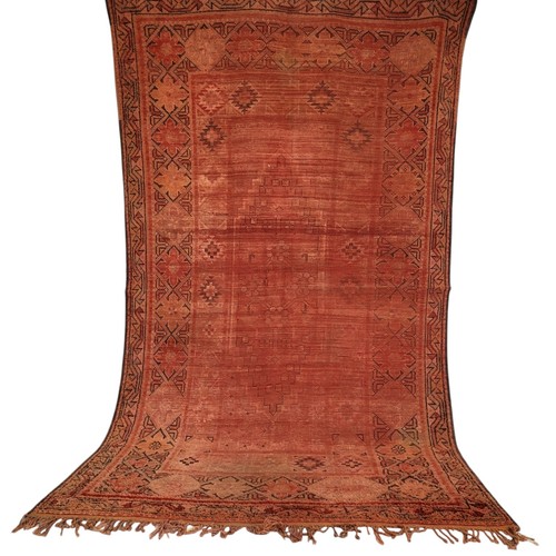 Raro tappeto vintage lana