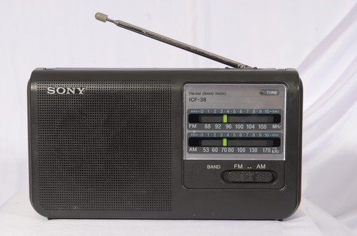 Sony icf38 icf radio fm - icf38, icf-38