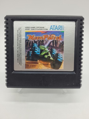 Moon patrol atari 5200 - moon, 5200,