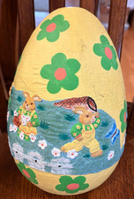 Grande uovo di Pasqua vintage