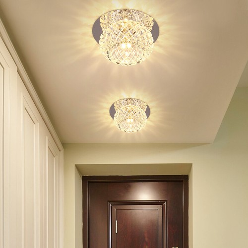 Lampada cristallo corridoio