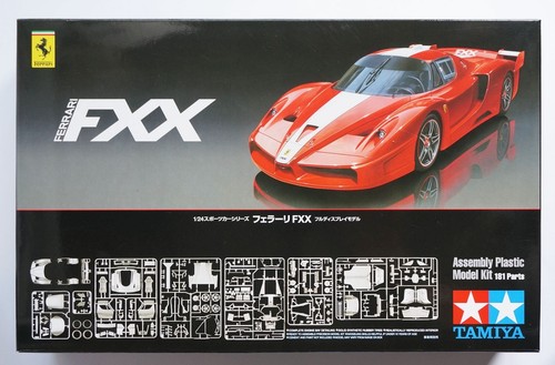 Tamiya ferrari fxx - 1/24, serie