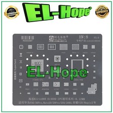 STENCIL REBALLING SCHEDA MADRE AMAOE EU1 PER KIRIN 98 Hi3680 HONOR V20 /MAGIC V2