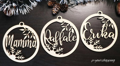 Palla natale con nome - palla,