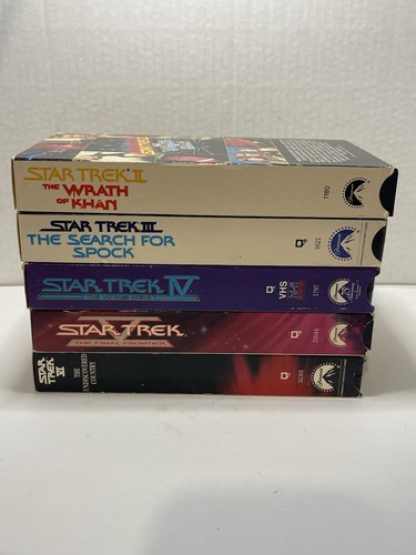 Star trek vhs - vhs, lot