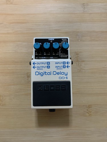 Boss digital delay pedale - boss, dd-6