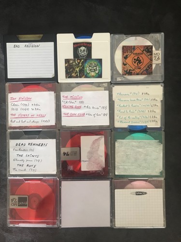 Lot minidiscs occasion - 12,
