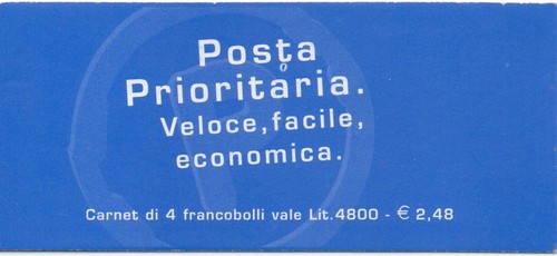 Italia 1999 libretto - libretto, posta