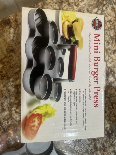 Norpro mini burger press - mini,