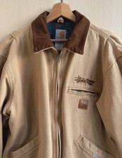 Carhart X stussy Collab Jacket